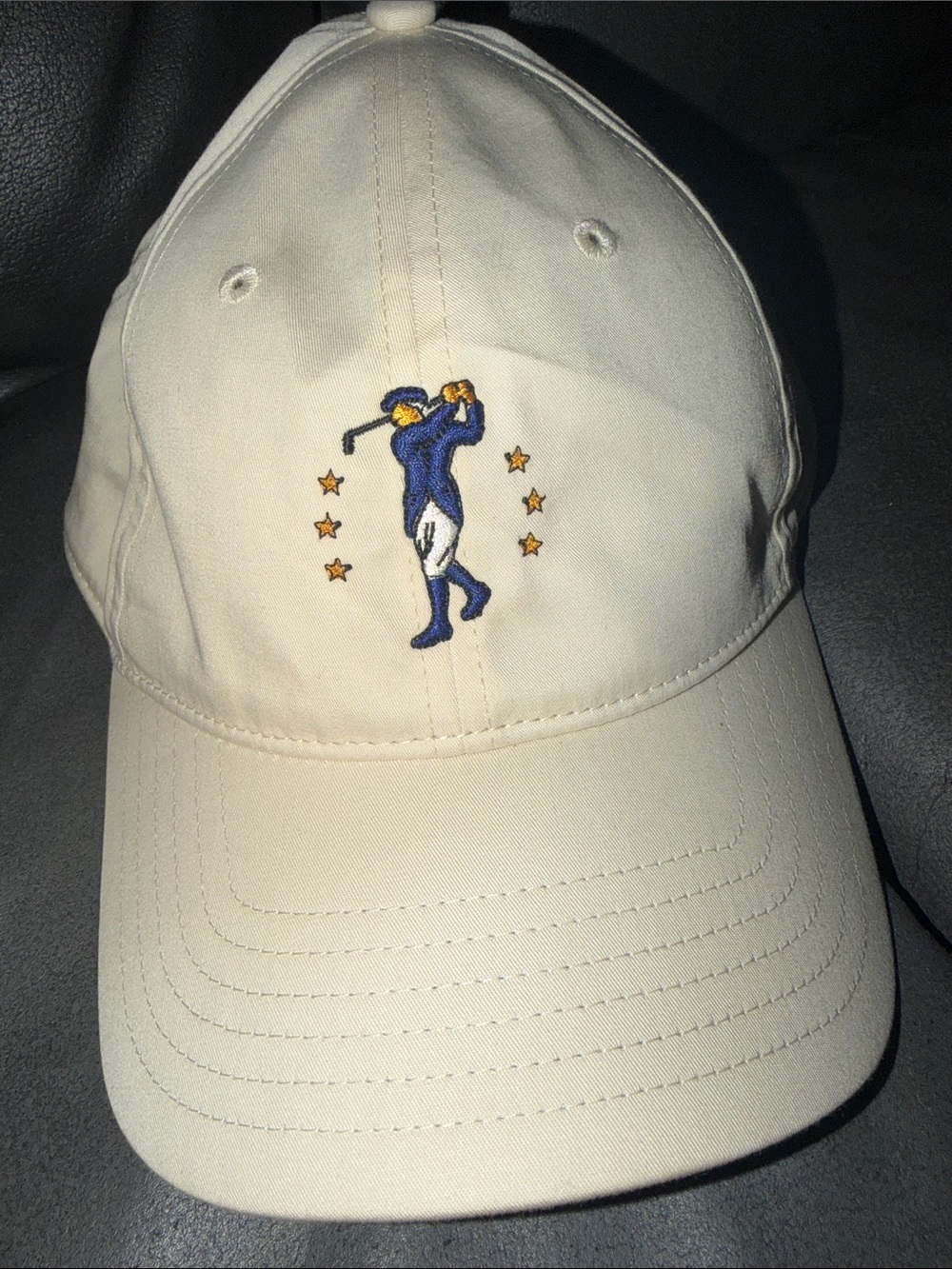Callaway adult men hat Embroidered Golfer Baseball Cap in Cream send offer